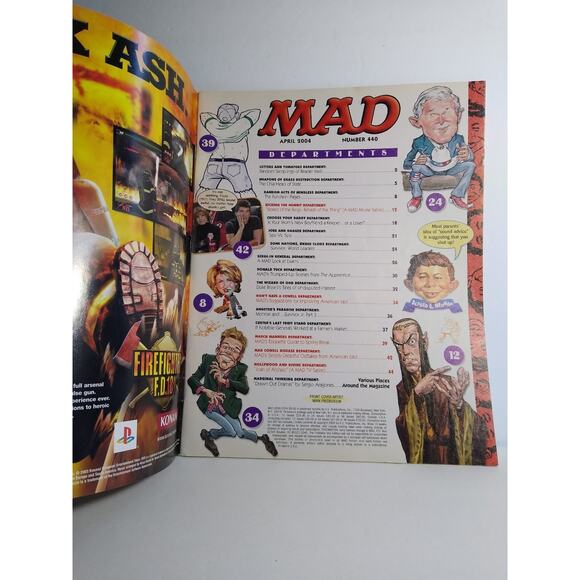 MAD Magazine #440 April 2004 American Idol Lord Of The Rings Comic Book - Picture 2 of 5